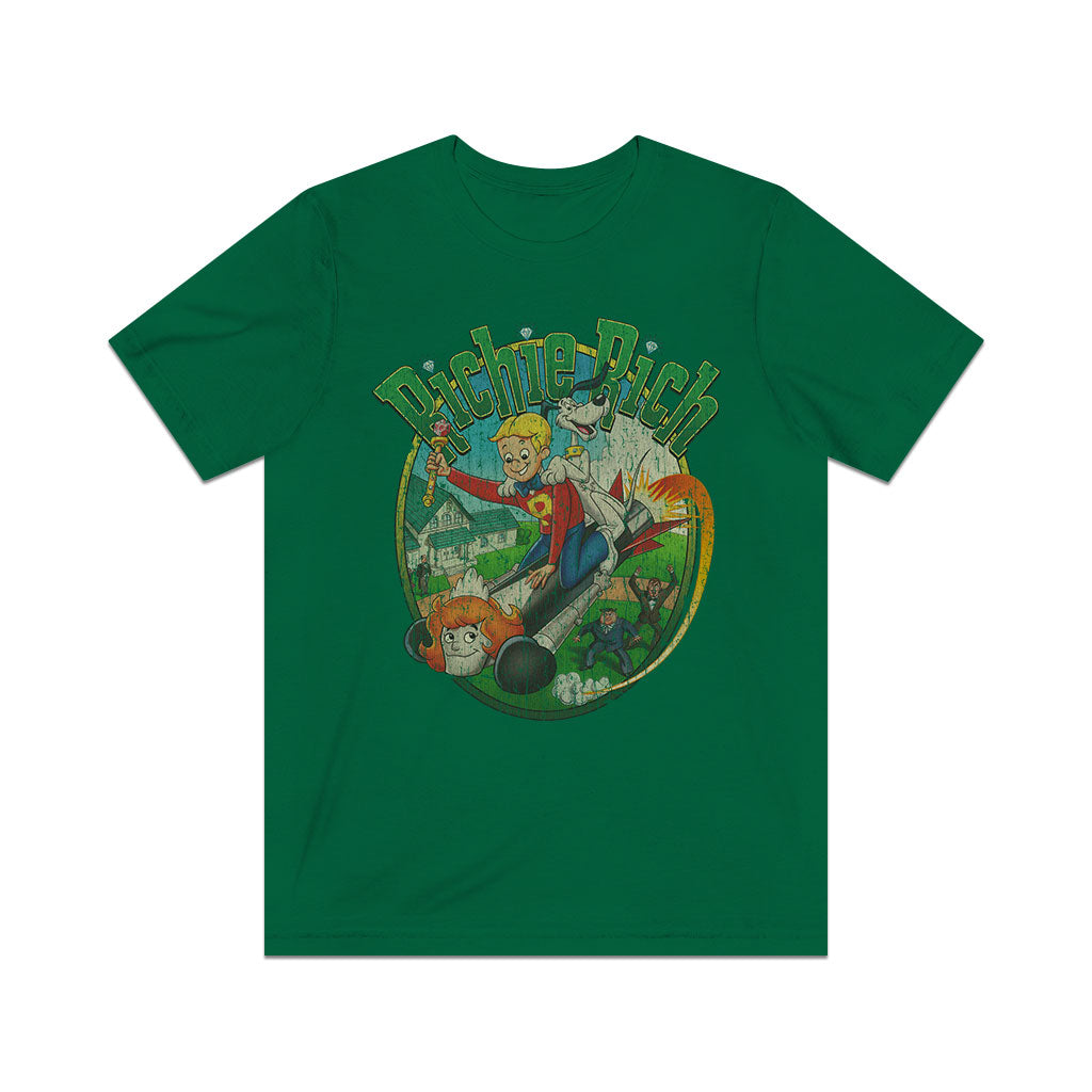 Richie Rich 1980 Vintage Men's T-Shirt