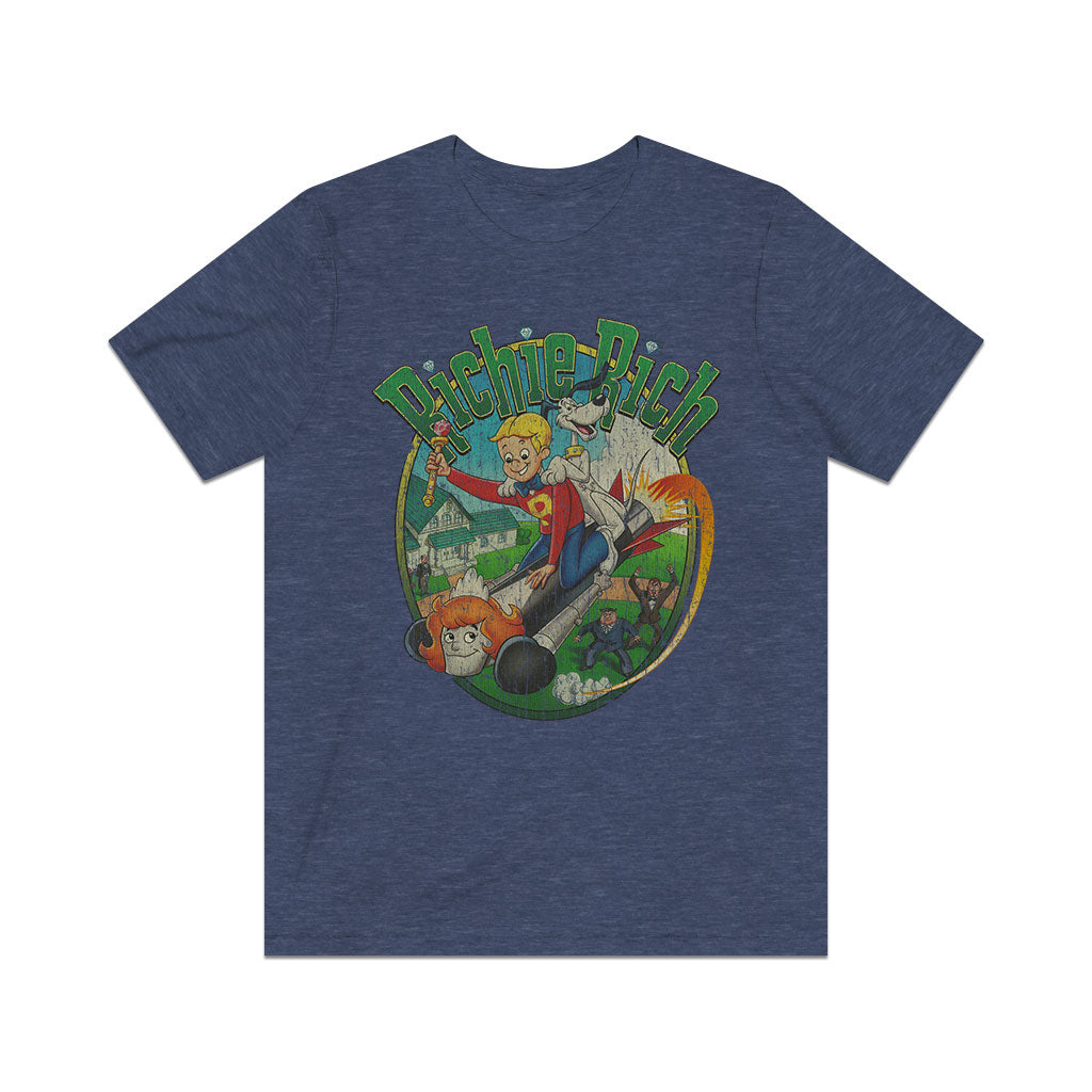 Richie Rich 1980 Vintage Men's T-Shirt