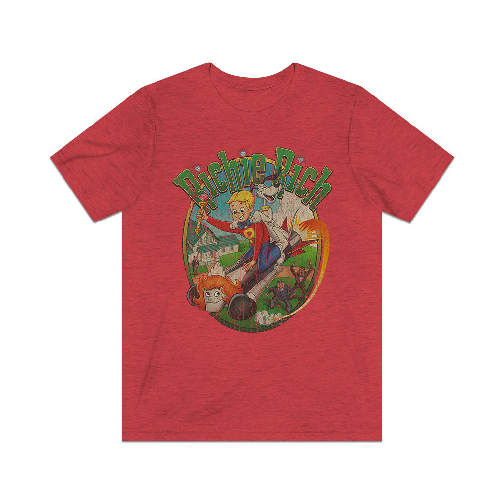 Richie Rich 1980 Vintage Men's T-Shirt