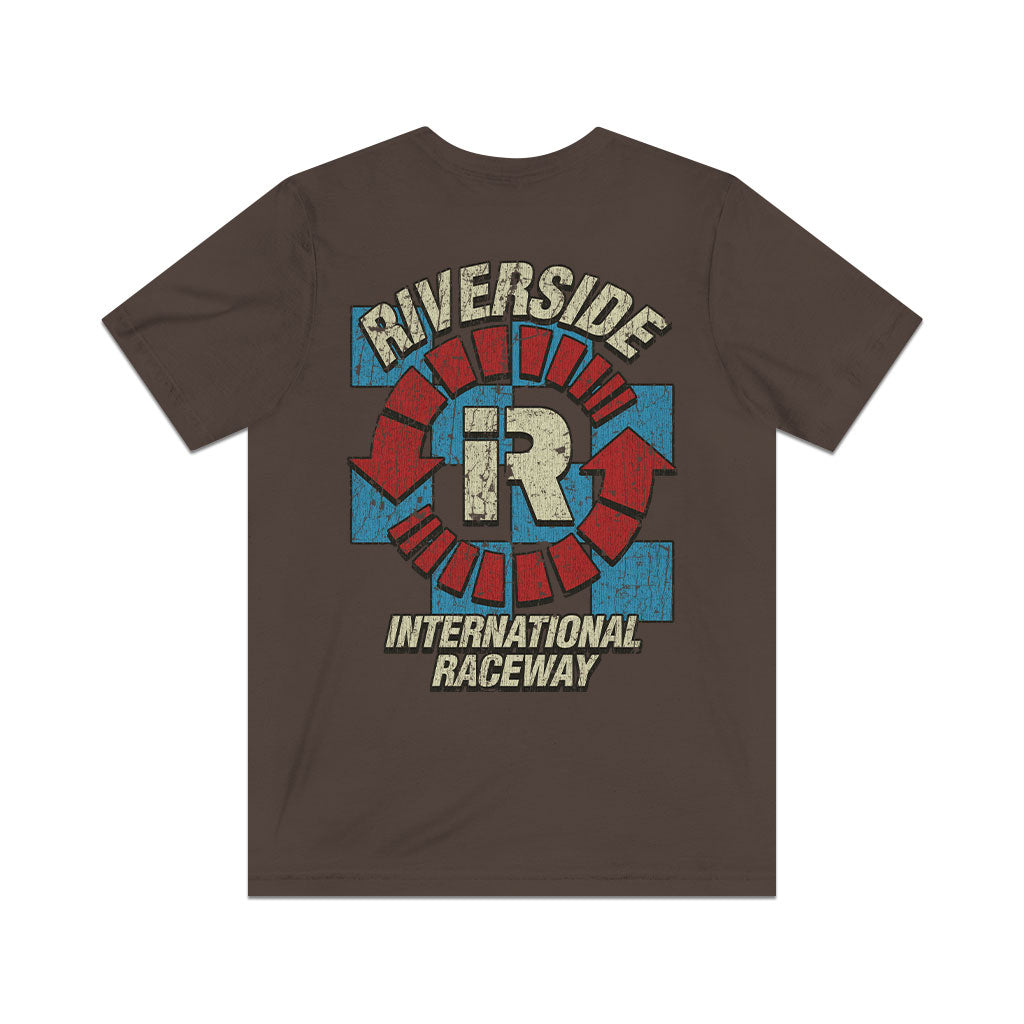 Riverside International Raceway 1957 F/B Vintage Men's T-Shirt