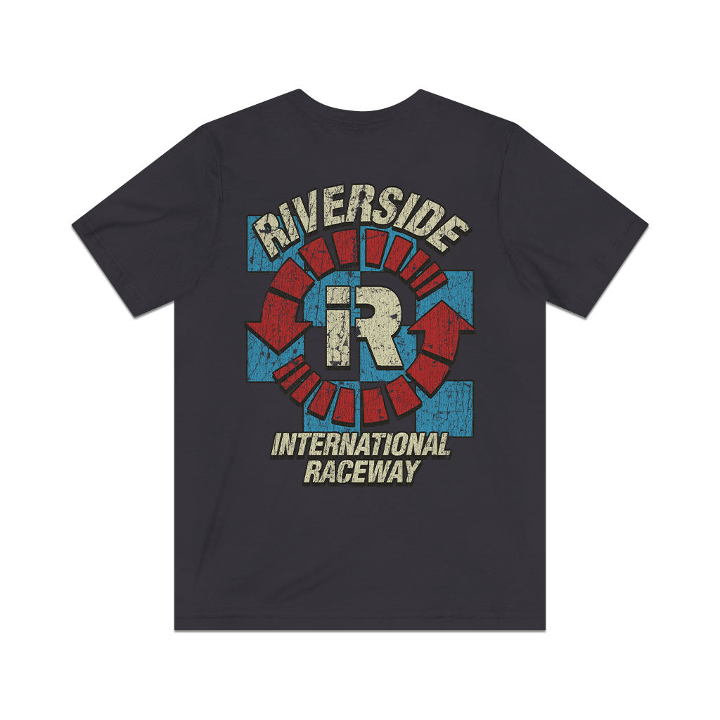 Riverside International Raceway 1957 F/B Vintage Men's T-Shirt
