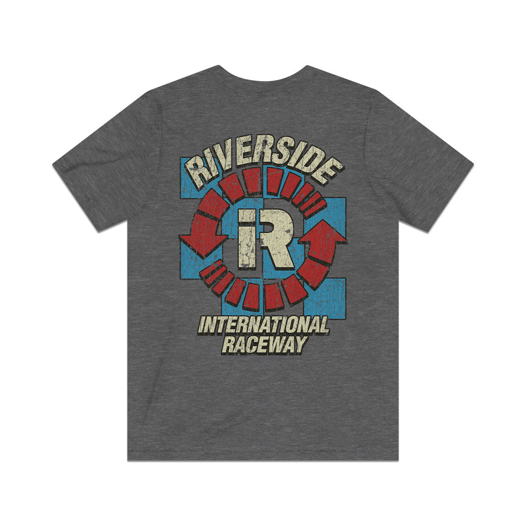 Riverside International Raceway 1957 F/B Vintage Men's T-Shirt