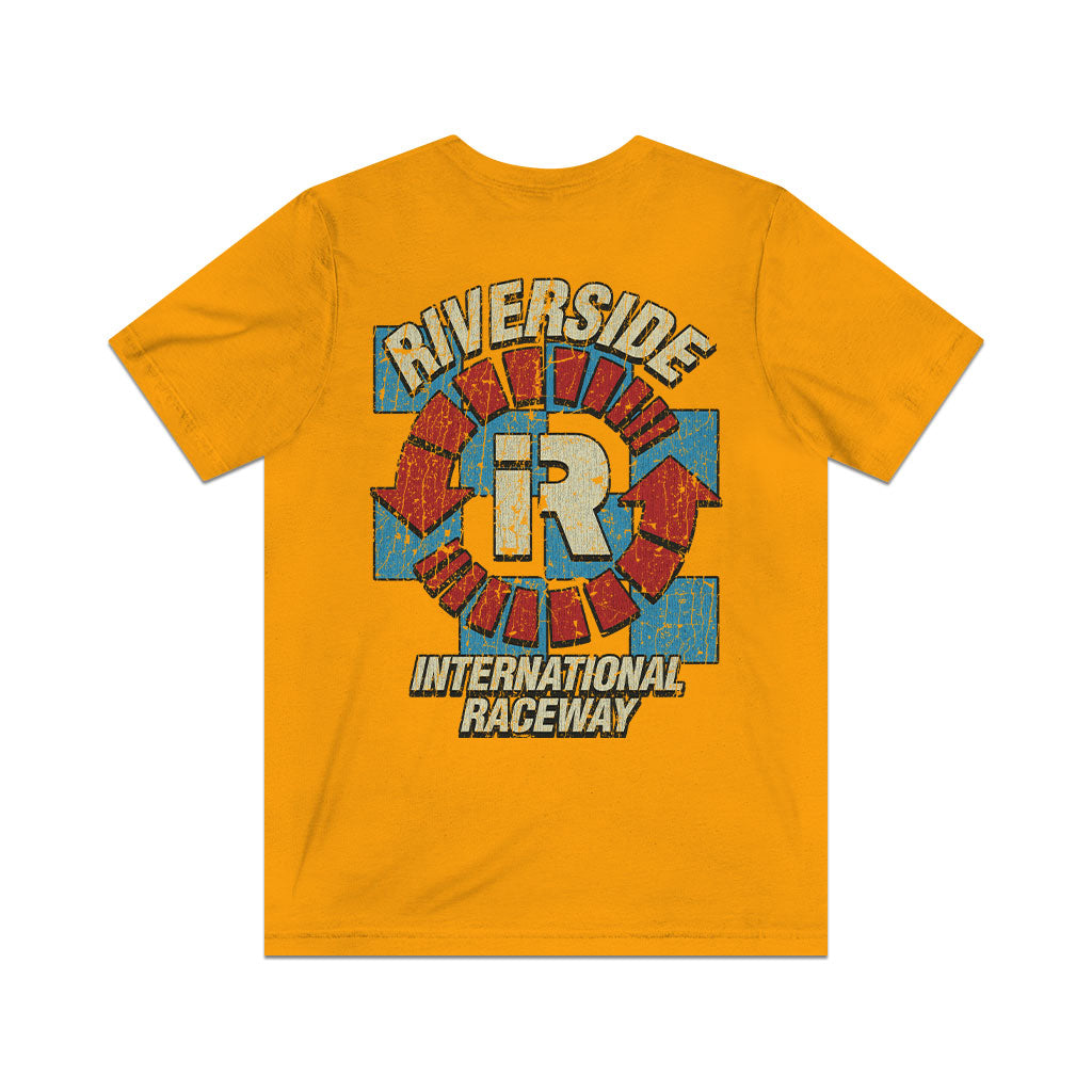Riverside International Raceway 1957 F/B Vintage Men's T-Shirt