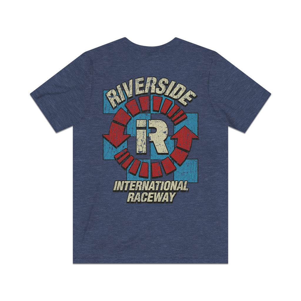 Riverside International Raceway 1957 F/B Vintage Men's T-Shirt