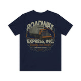 Roadway Express Coast to Coast 1930 F/B Vintage Men’s T-Shirt