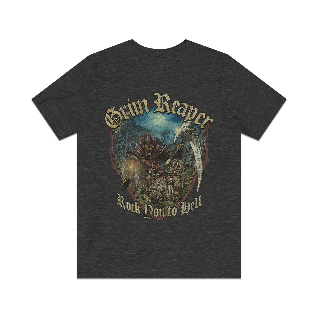 Rock You to Hell 1987 Vintage Men's T-Shirt