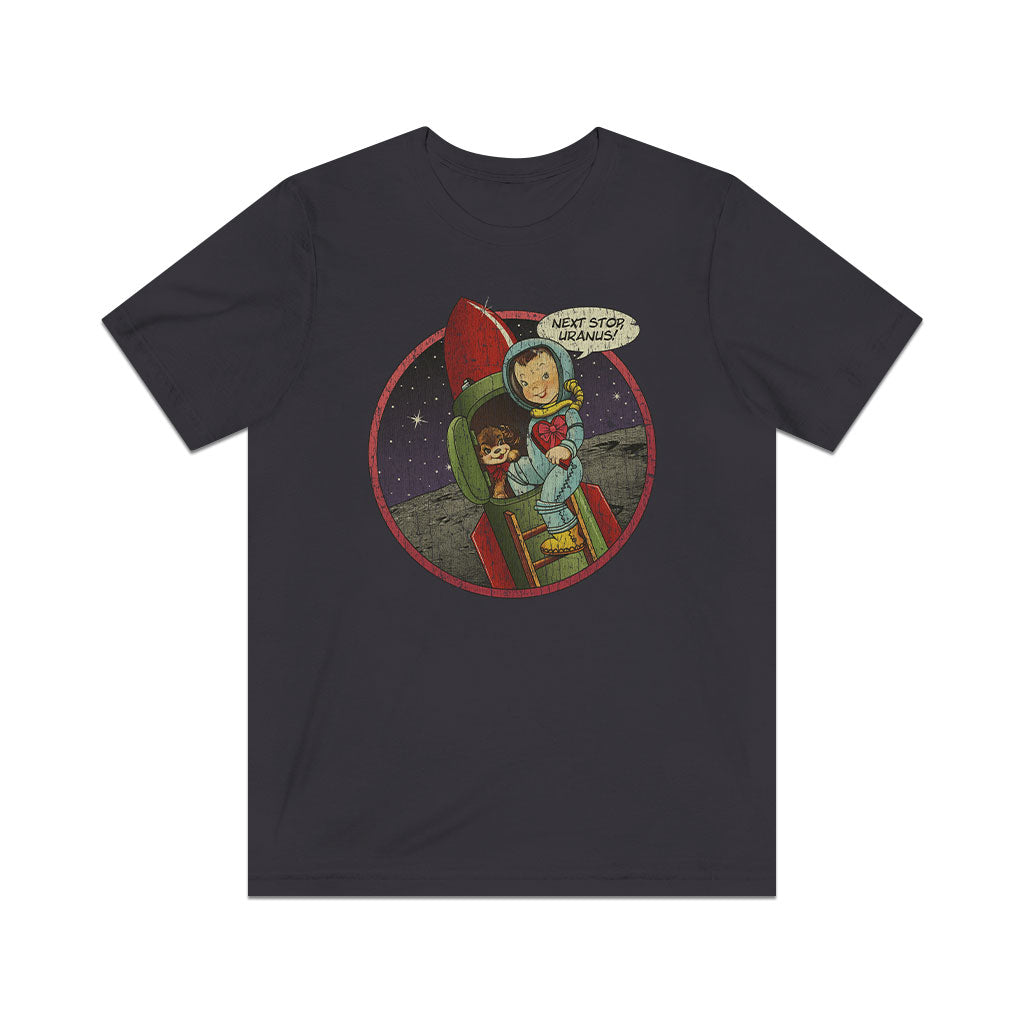 Rocket to Uranus 1962 Vintage Men's T-Shirt