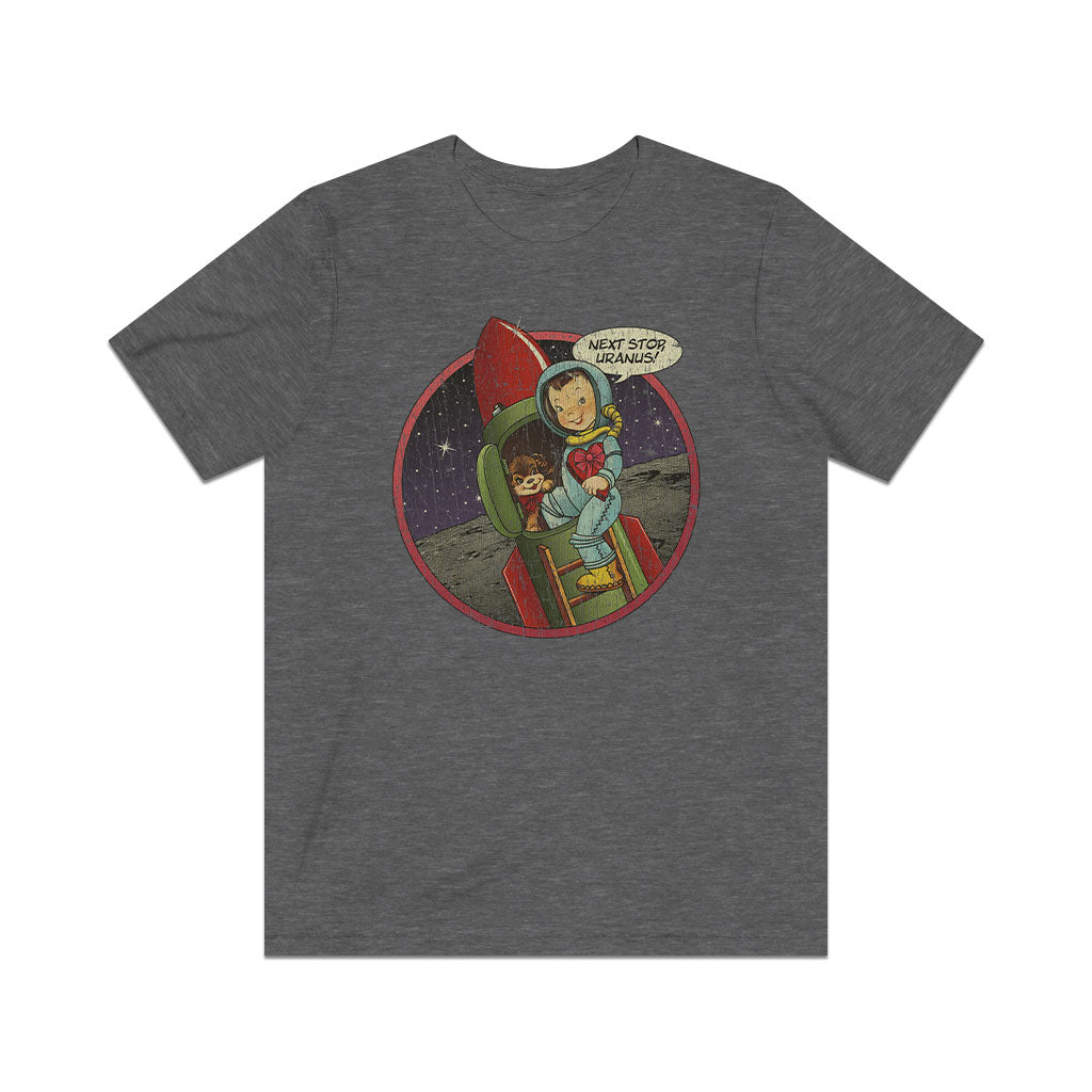 Rocket to Uranus 1962 Vintage Men's T-Shirt