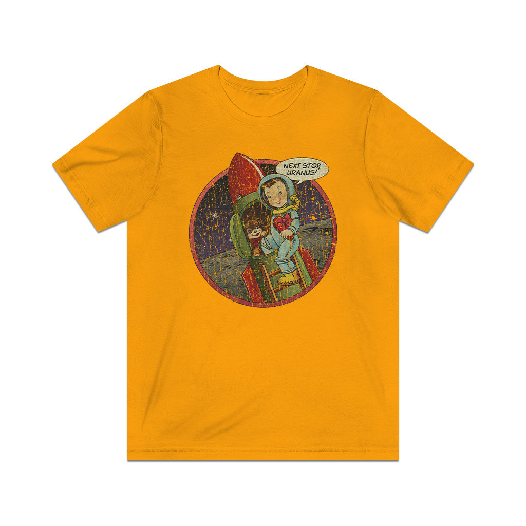 Rocket to Uranus 1962 Vintage Men's T-Shirt