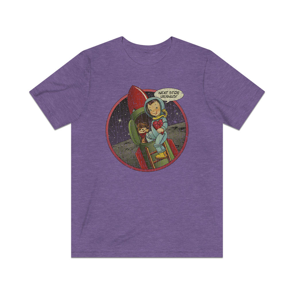 Rocket to Uranus 1962 Vintage Men's T-Shirt