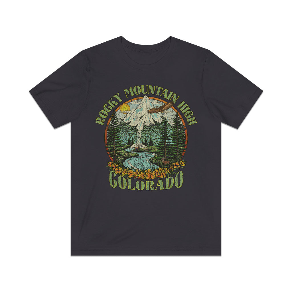 Rocky Mountain High 1972 Vintage Men's T-Shirt