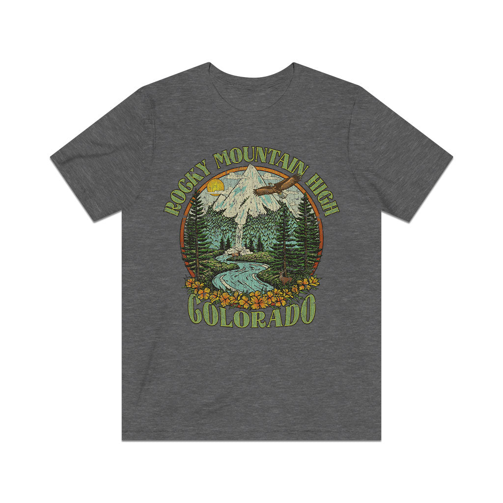 Rocky Mountain High 1972 Vintage Men's T-Shirt