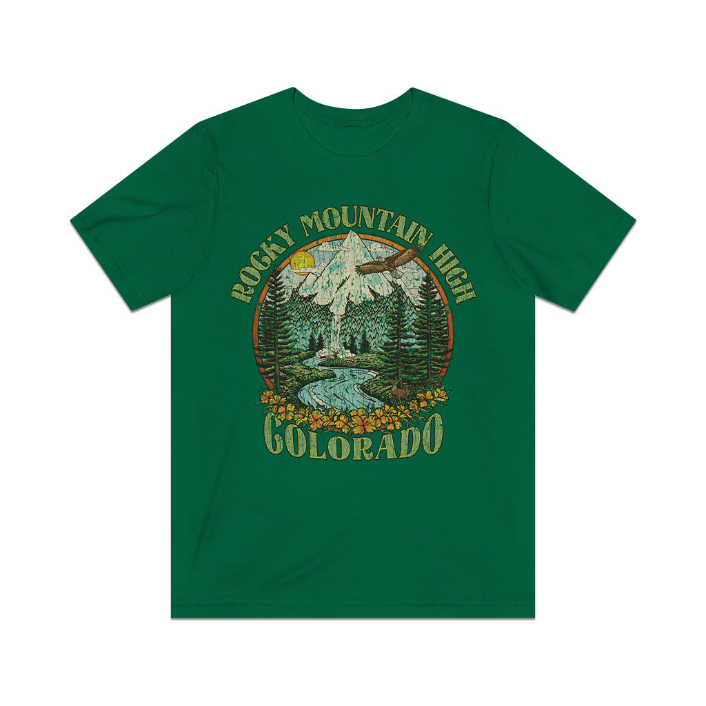 Rocky Mountain High 1972 Vintage Men's T-Shirt