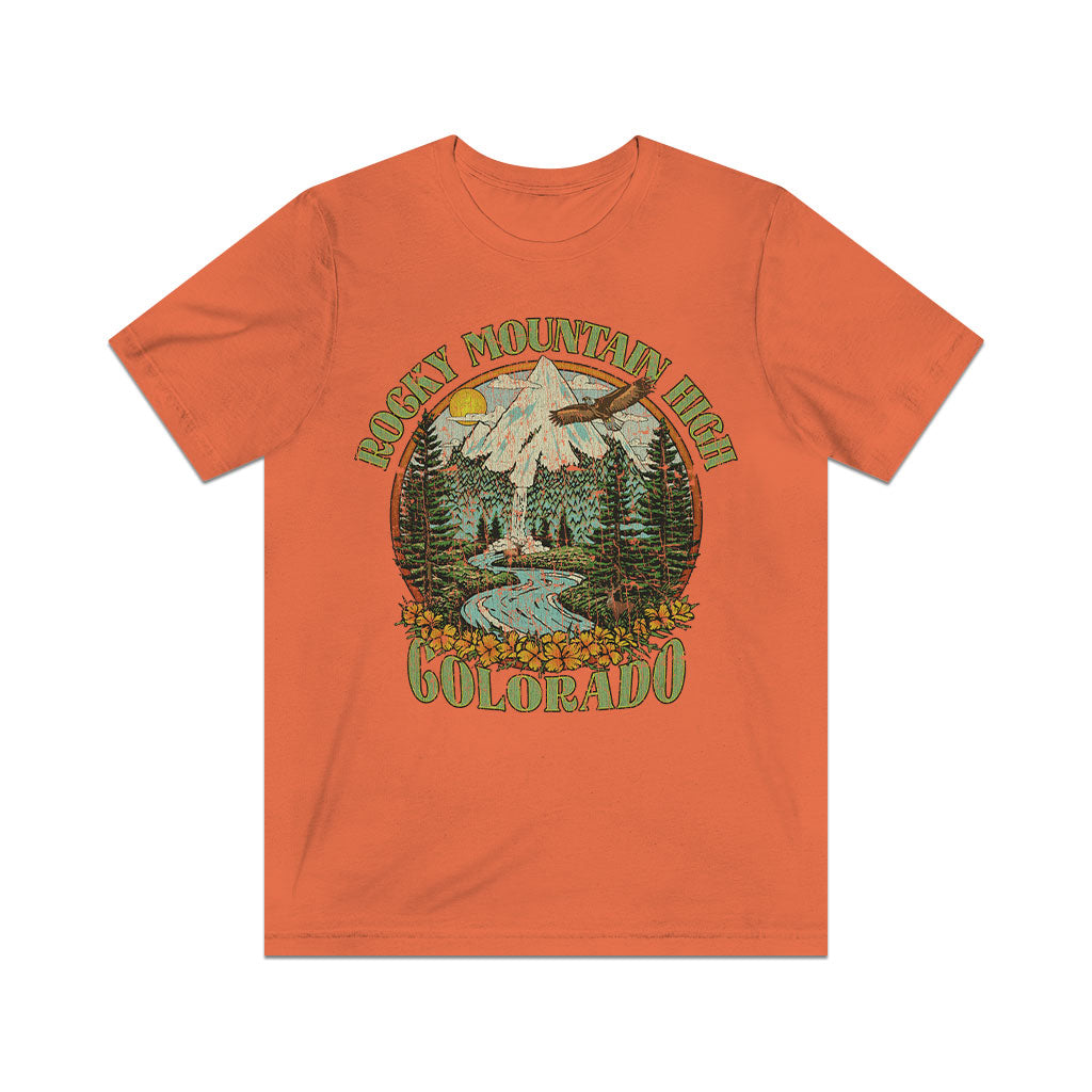 Rocky Mountain High 1972 Vintage Men's T-Shirt