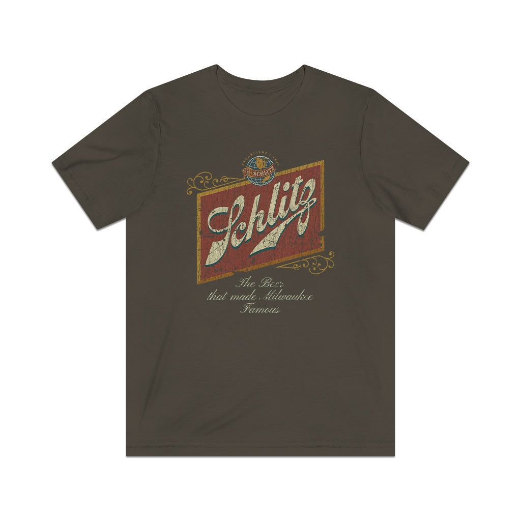 Schlitz Beer Milwaukee 1849 Vintage Men's T-Shirt