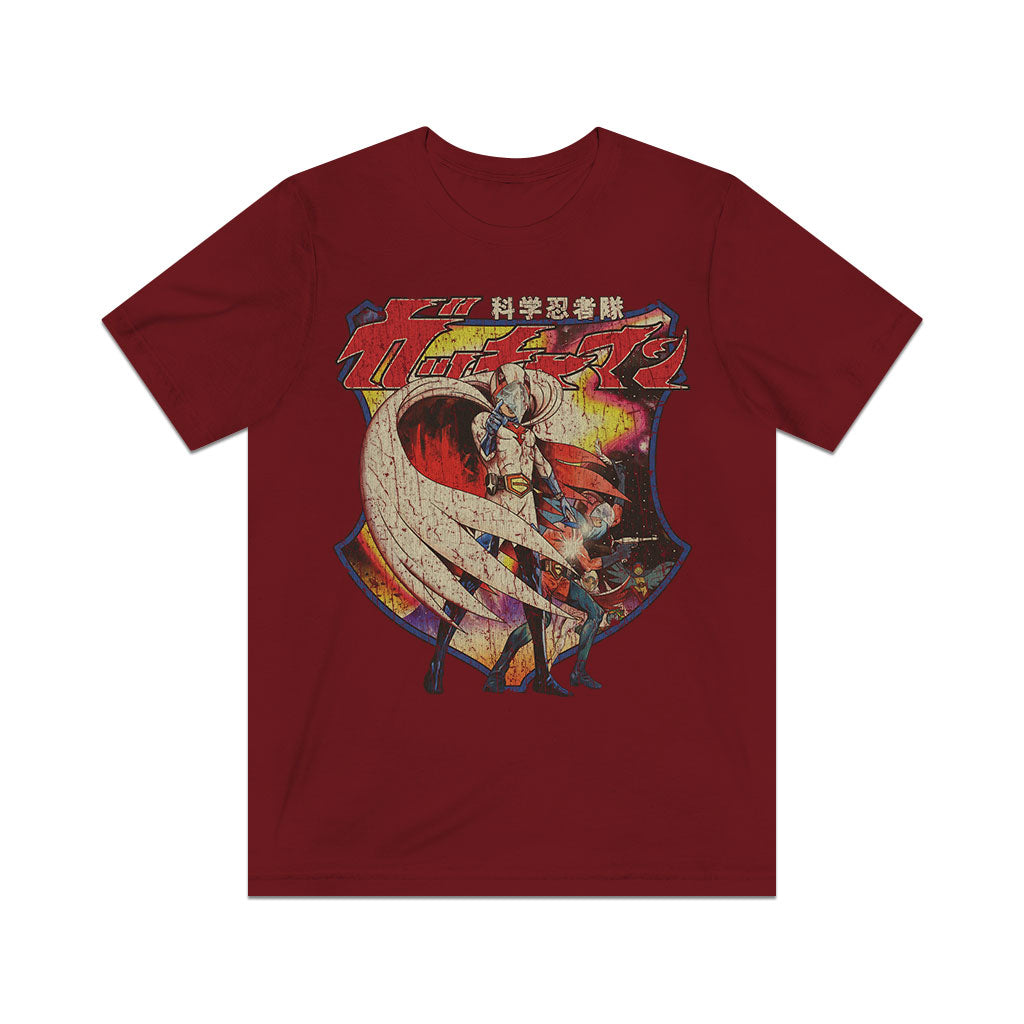 Science Ninja Team Gatchaman 1972 Vintage Men's T-Shirt