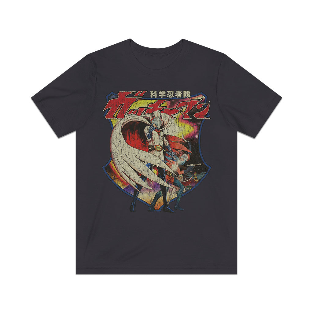 Science Ninja Team Gatchaman 1972 Vintage Men's T-Shirt