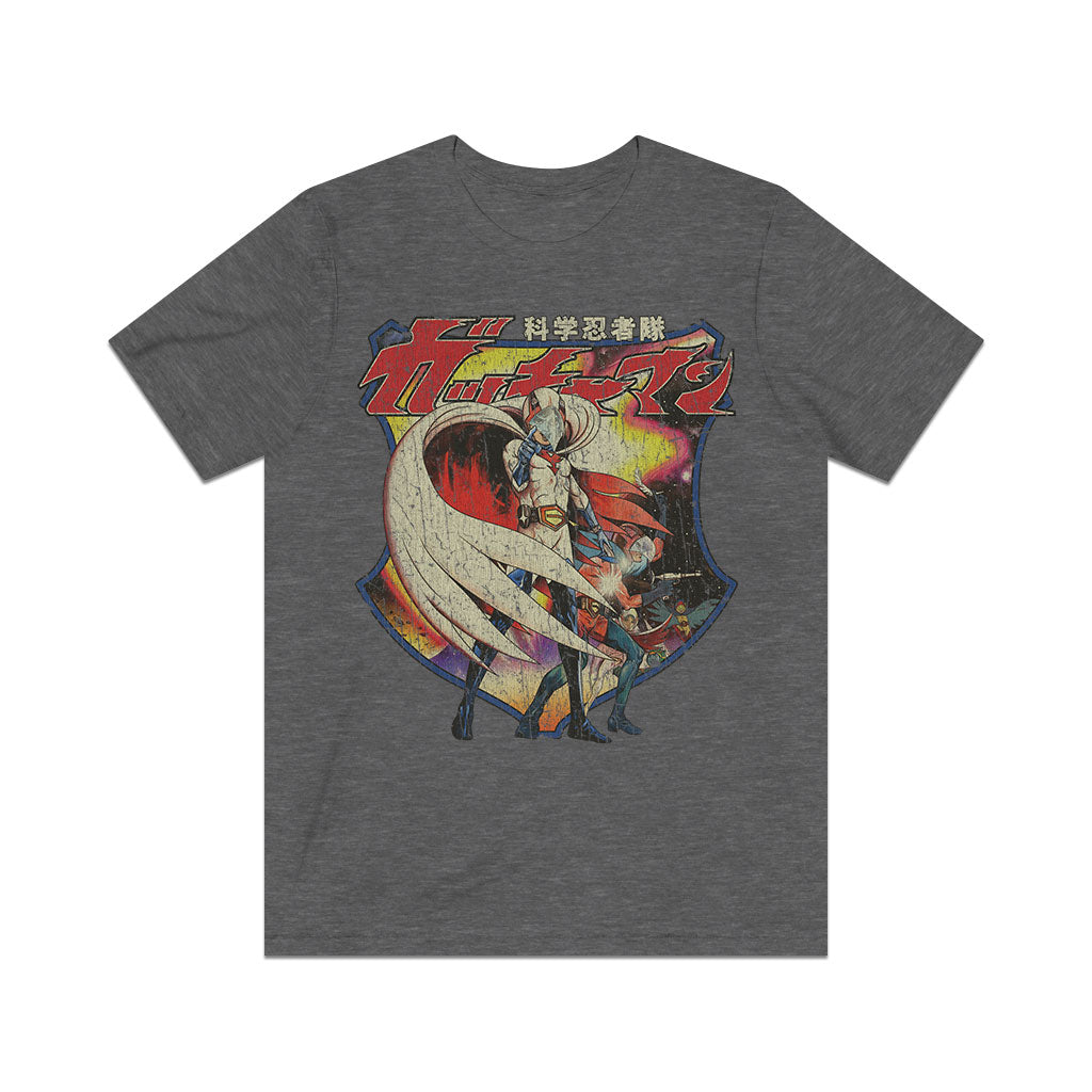 Science Ninja Team Gatchaman 1972 Vintage Men's T-Shirt