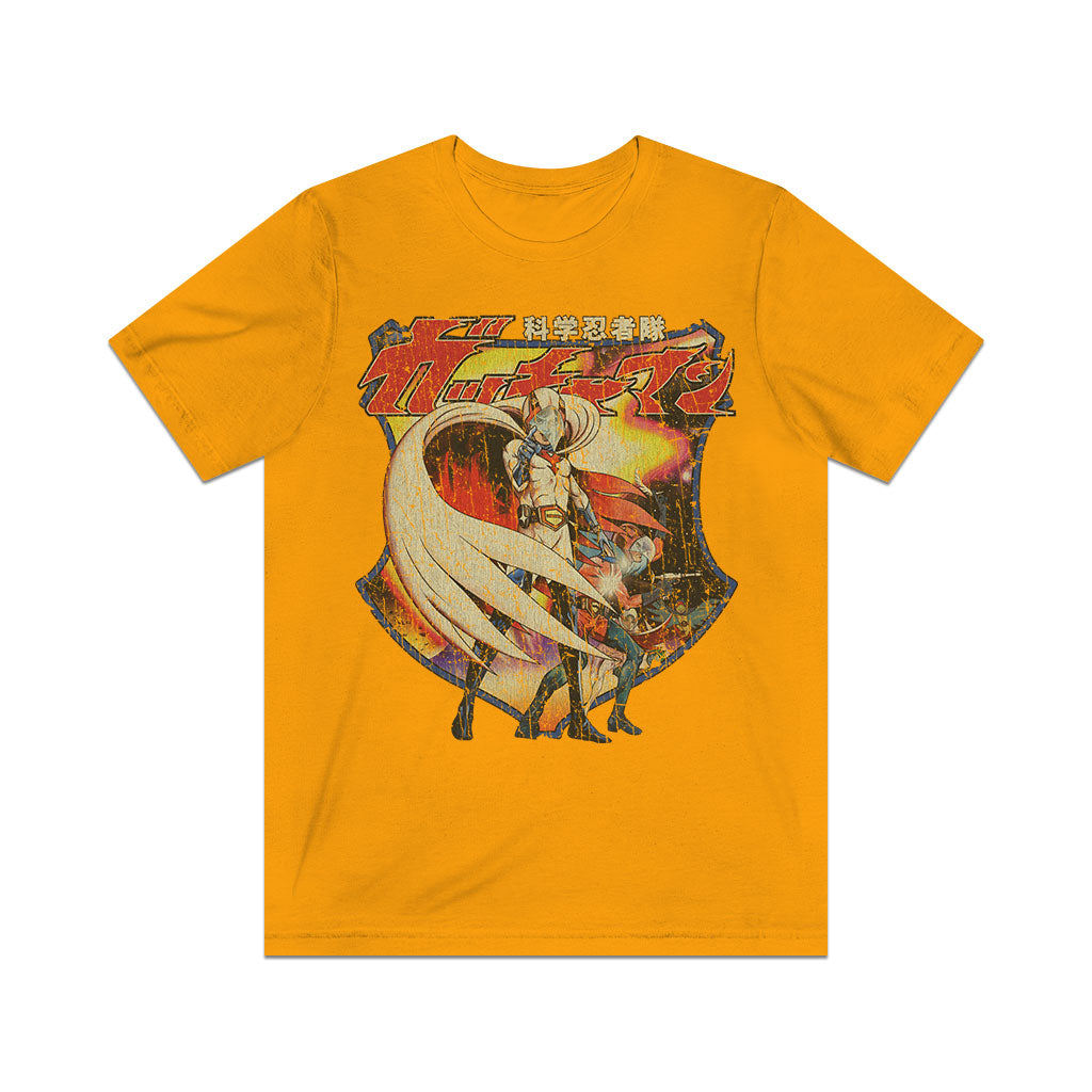 Science Ninja Team Gatchaman 1972 Vintage Men's T-Shirt