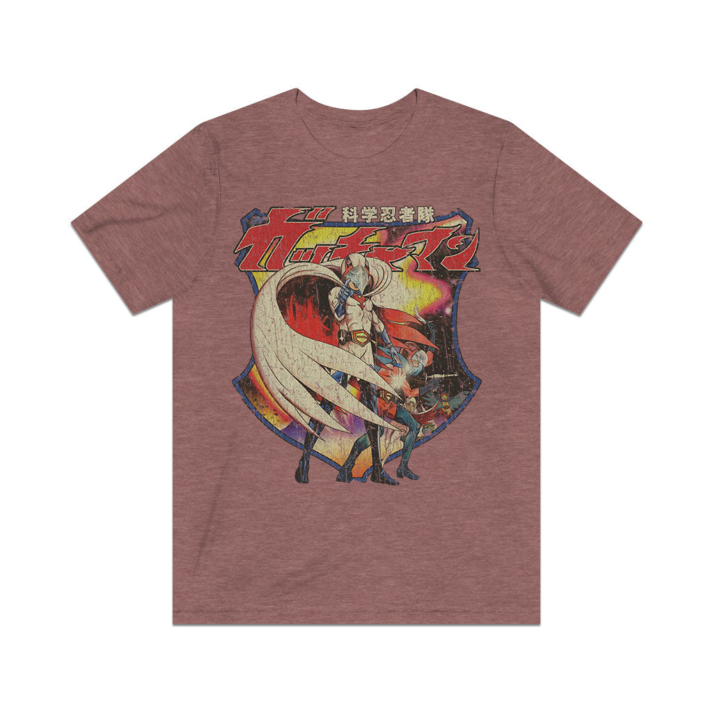 Science Ninja Team Gatchaman 1972 Vintage Men's T-Shirt