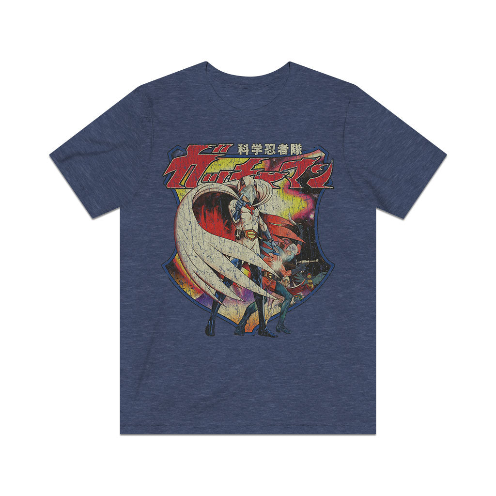 Science Ninja Team Gatchaman 1972 Vintage Men's T-Shirt