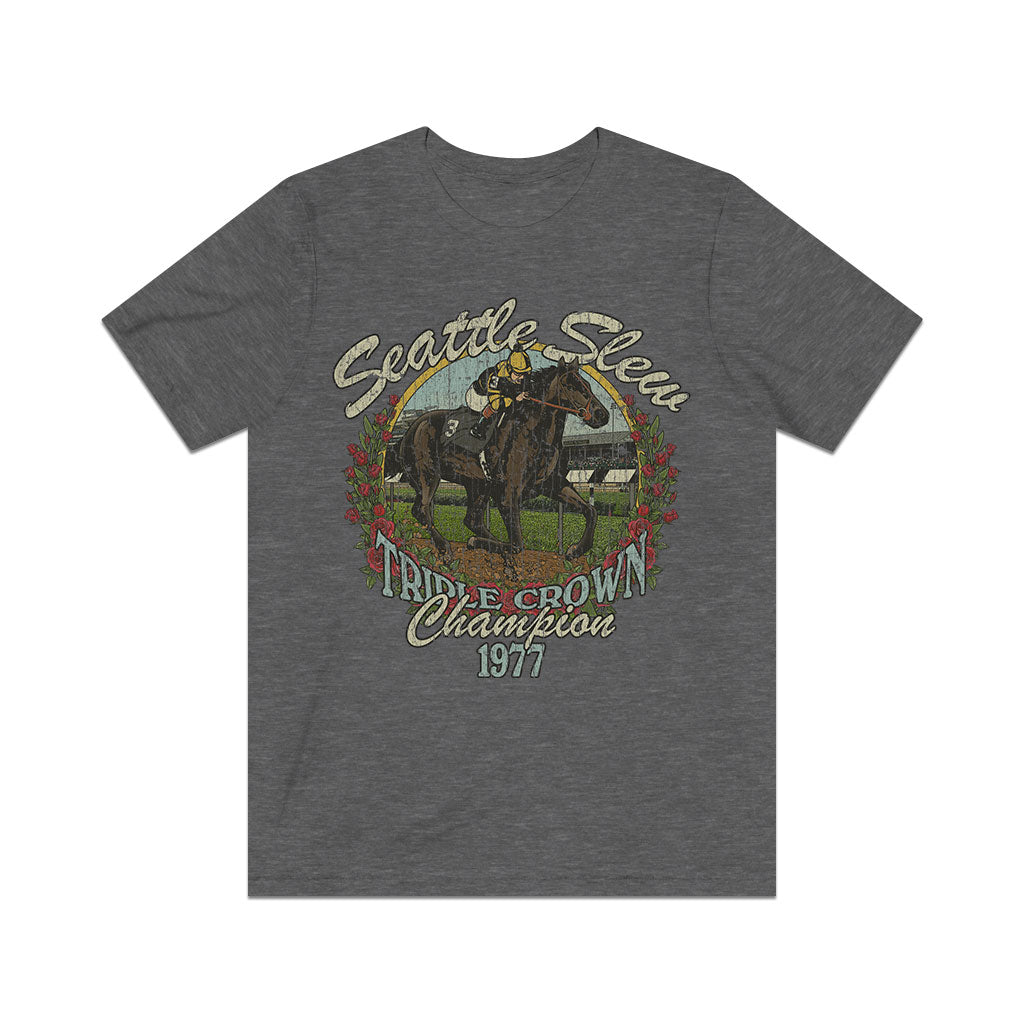 Seattle Slew Triple Crown 1977 Vintage Men's T-Shirt