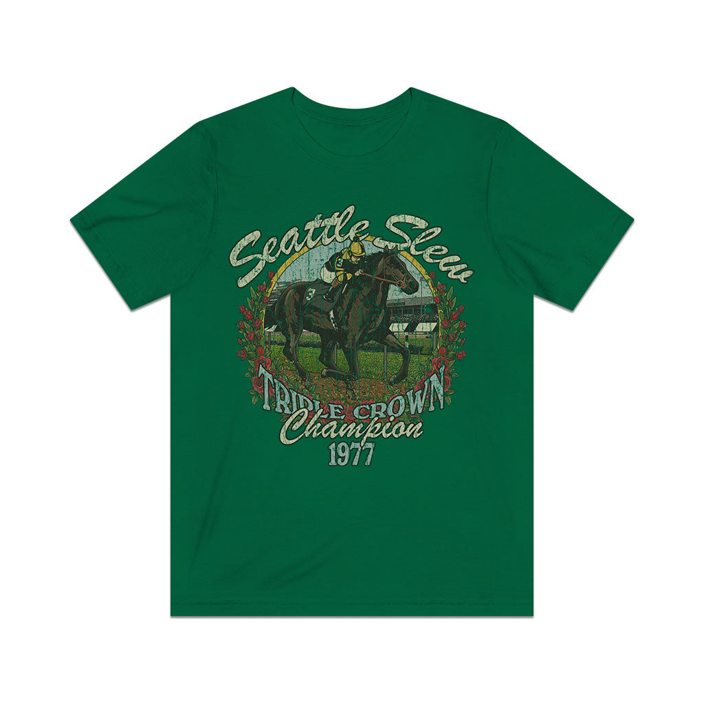 Seattle Slew Triple Crown 1977 Vintage Men's T-Shirt