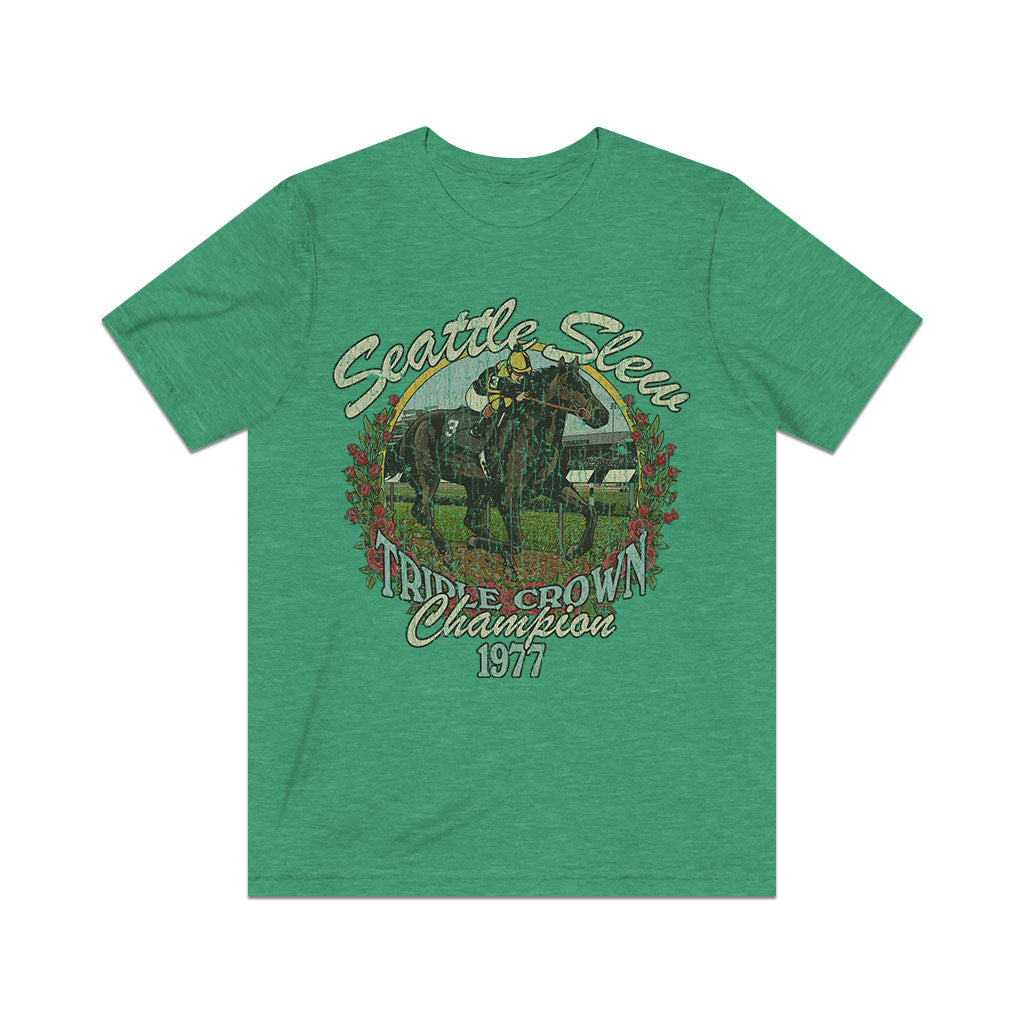 Seattle Slew Triple Crown 1977 Vintage Men's T-Shirt