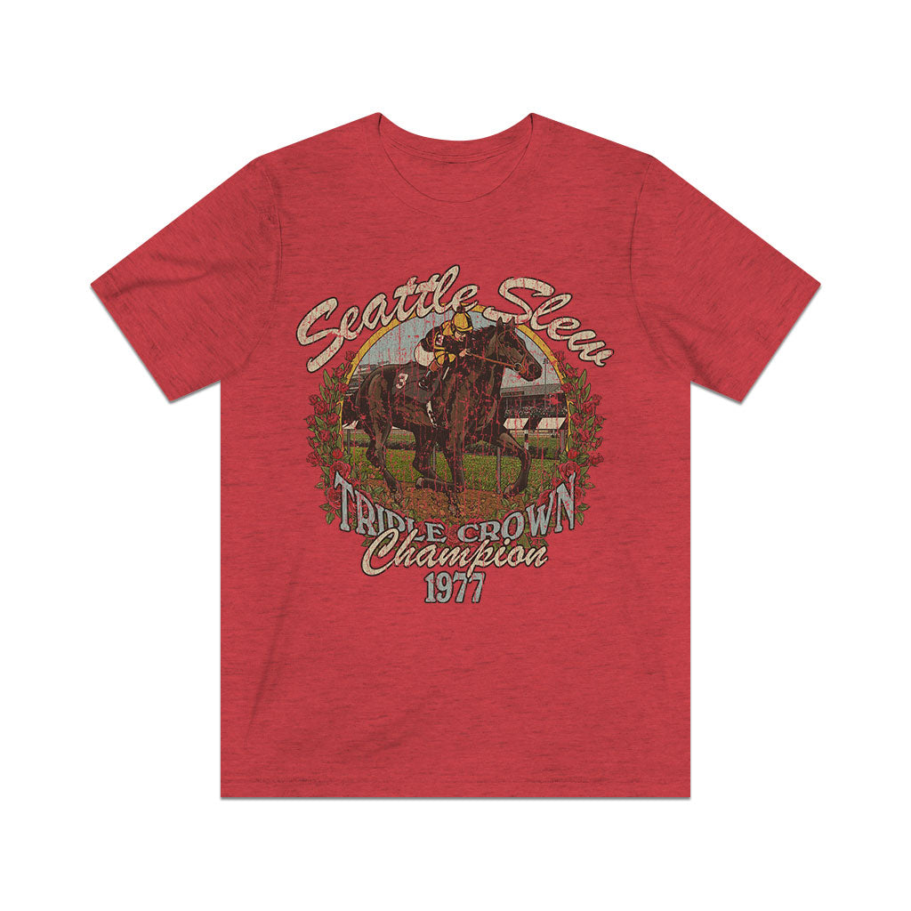 Seattle Slew Triple Crown 1977 Vintage Men's T-Shirt