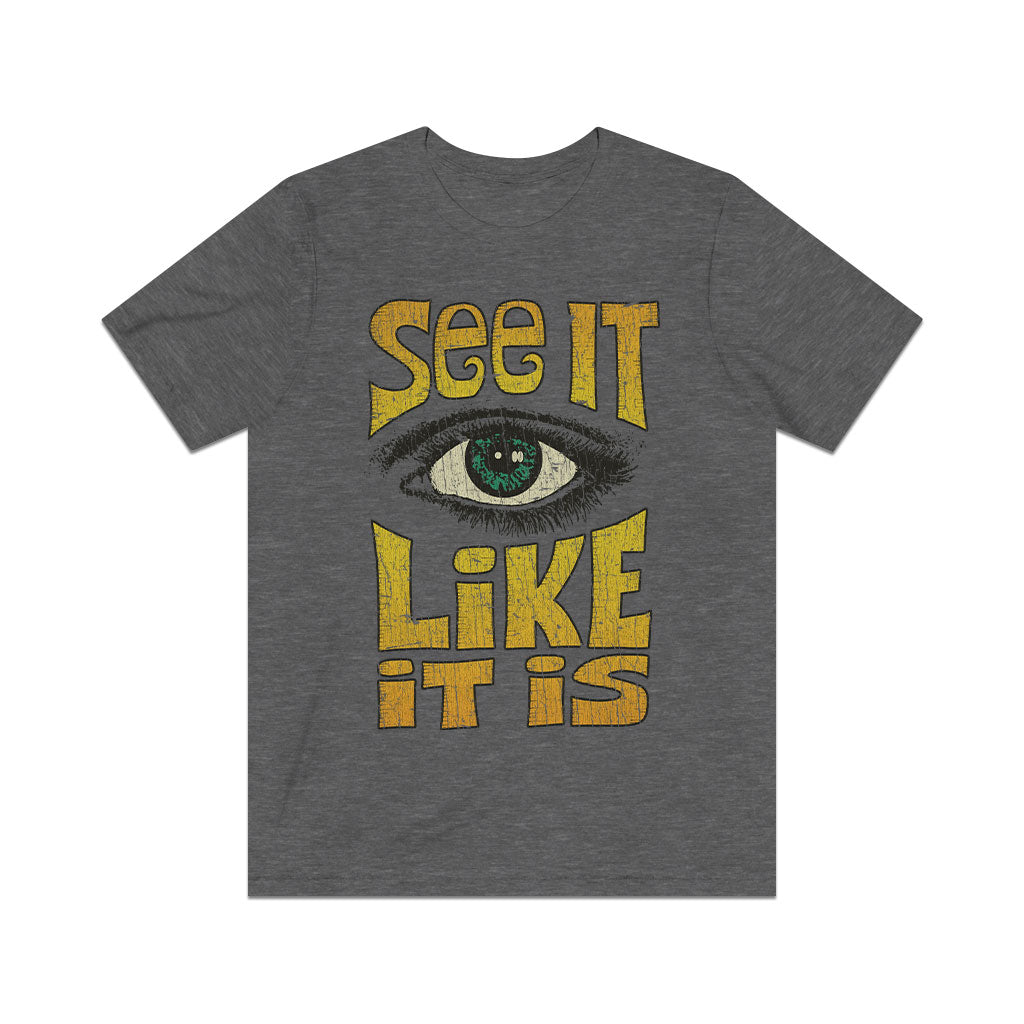 See It Like It Is 1970 Vintage Men’s T-Shirt