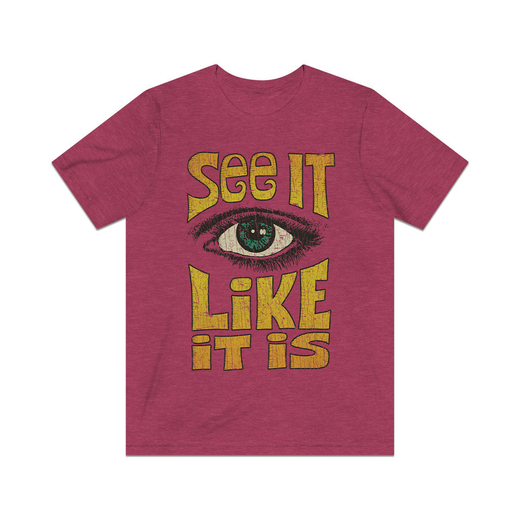 See It Like It Is 1970 Vintage Men’s T-Shirt