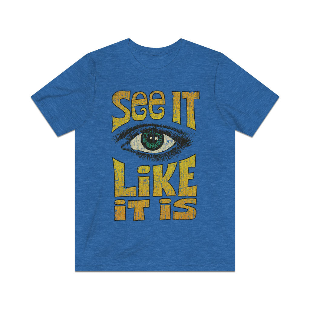 See It Like It Is 1970 Vintage Men’s T-Shirt