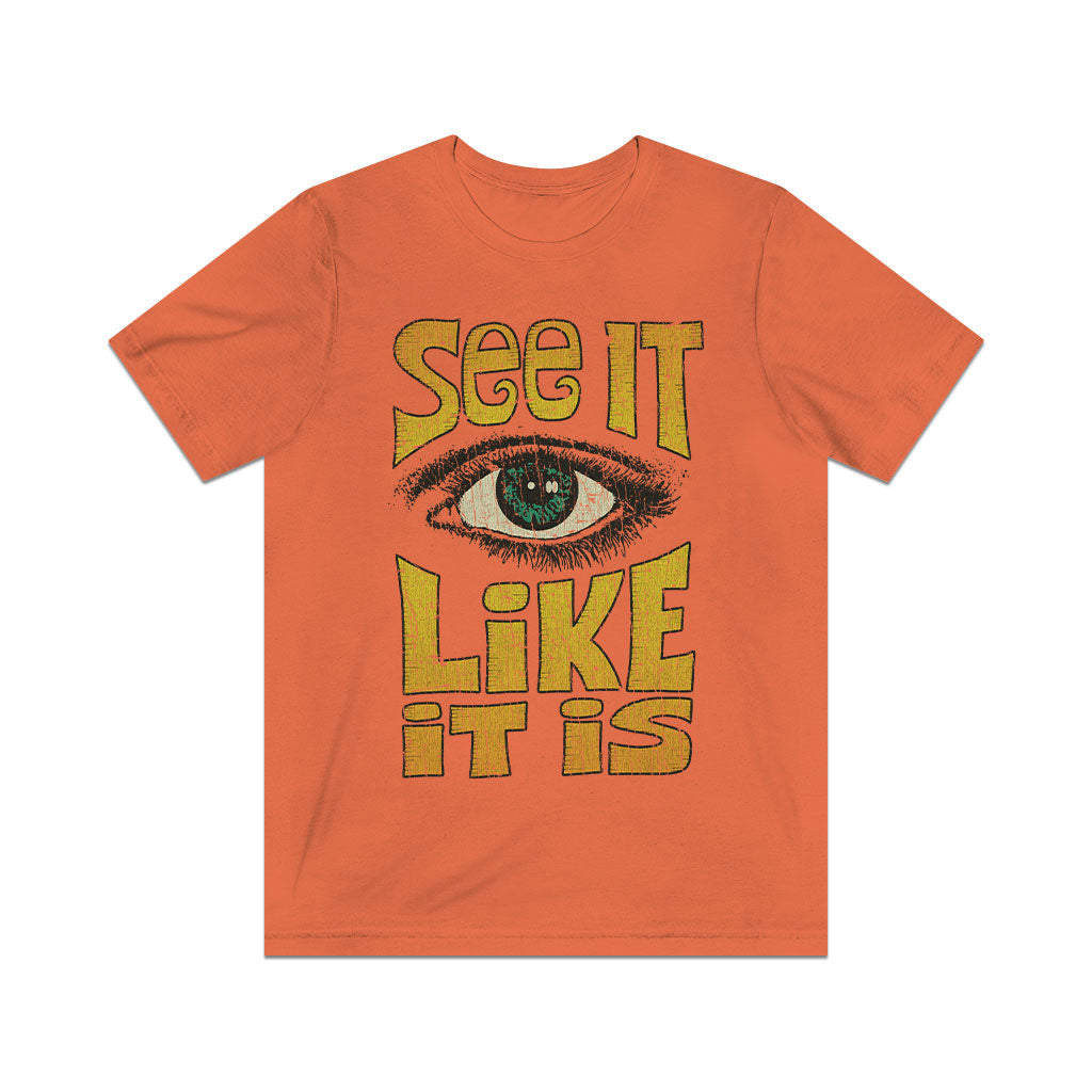 See It Like It Is 1970 Vintage Men’s T-Shirt