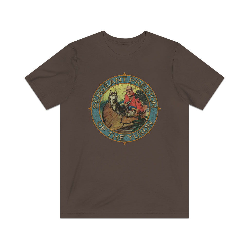 Sergeant Preston of the Yukon 1955 Vintage Men's T-Shirt