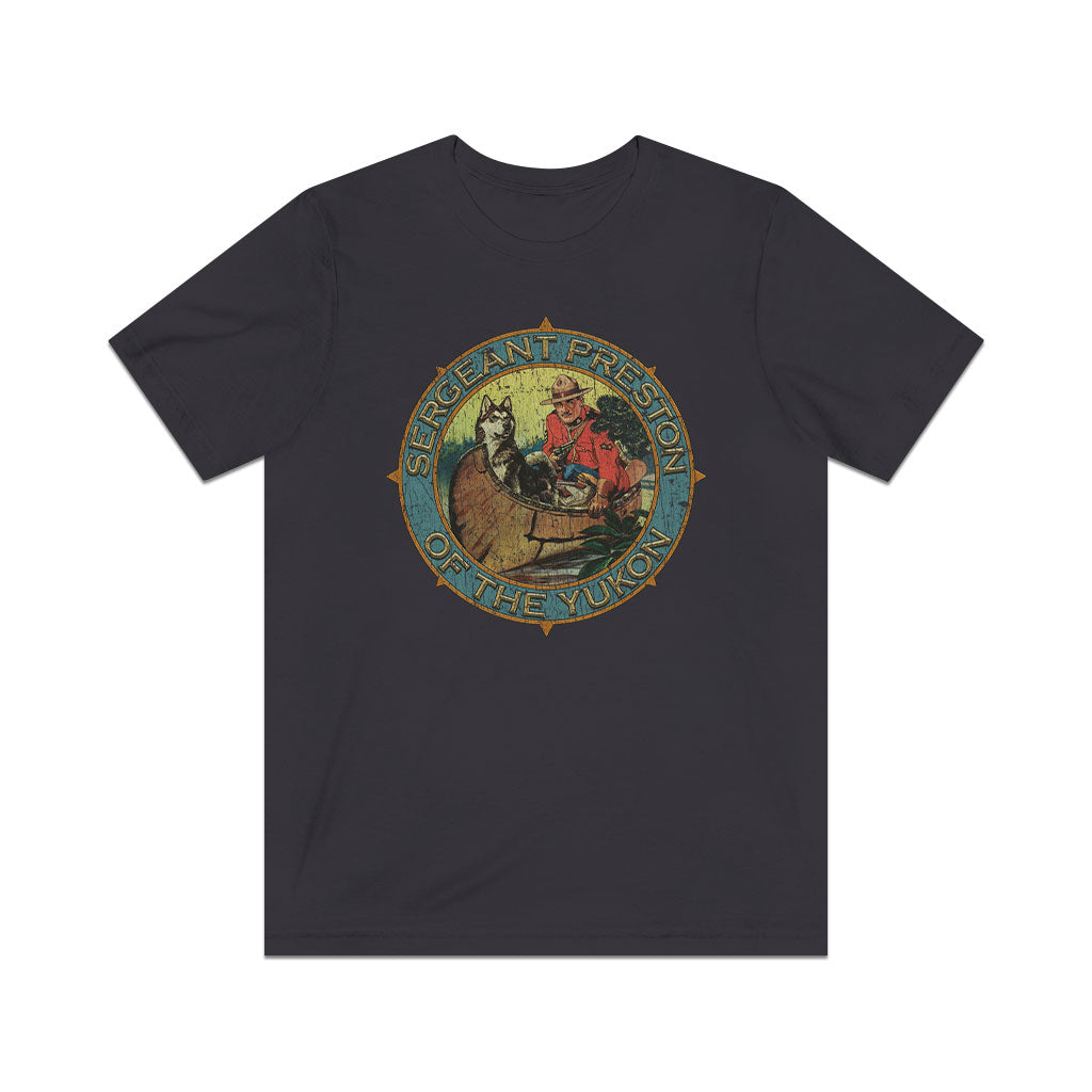 Sergeant Preston of the Yukon 1955 Vintage Men's T-Shirt