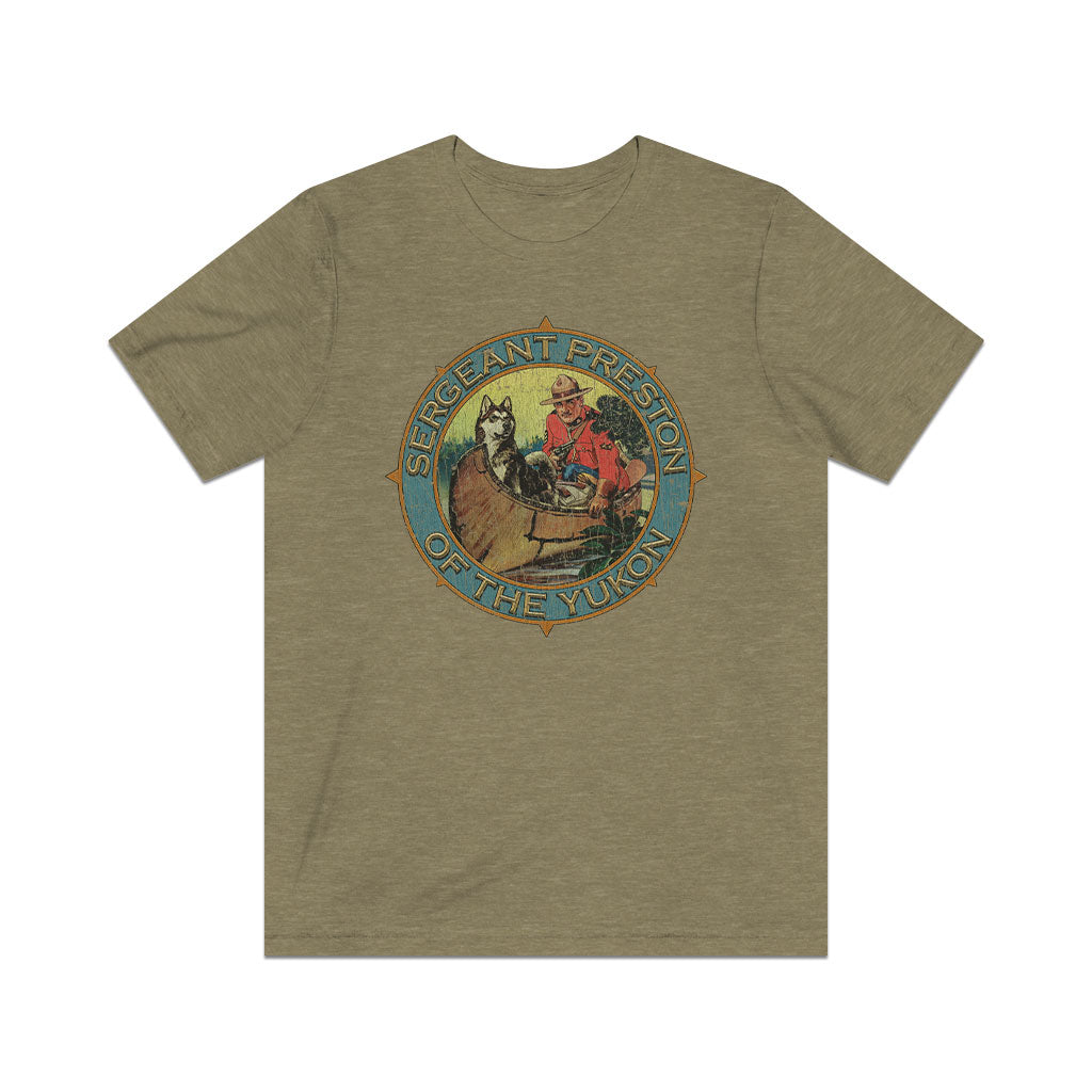 Sergeant Preston of the Yukon 1955 Vintage Men's T-Shirt
