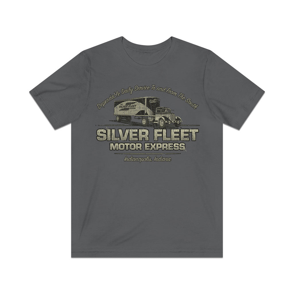 Silver Fleet Motor Express 1930  Vintage Men's T-Shirt