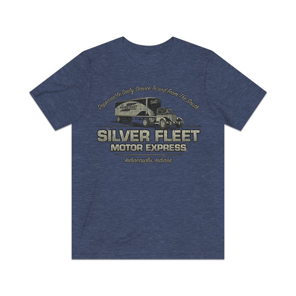Silver Fleet Motor Express 1930  Vintage Men's T-Shirt