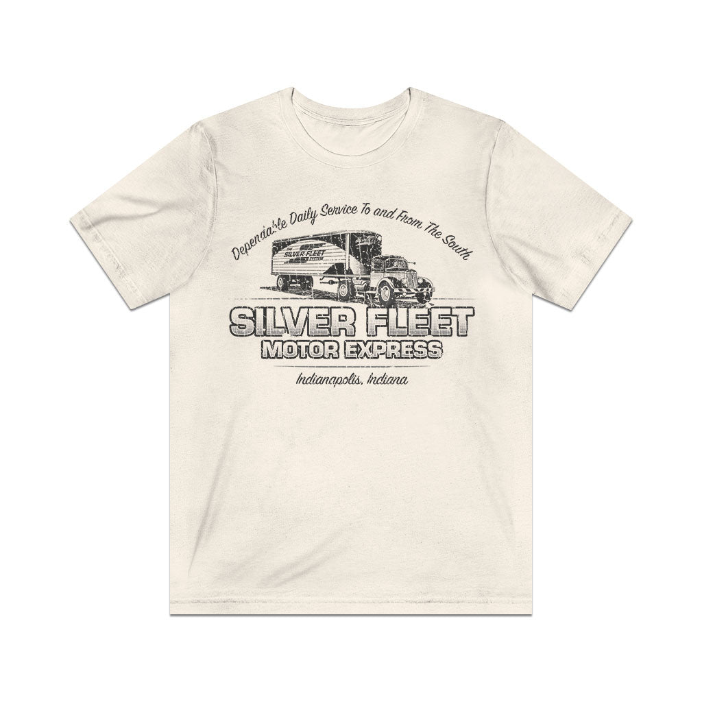 Silver Fleet Motor Express 1930  Vintage Men's T-Shirt