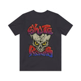 Skate Rags Graffiti Skull 1985 Vintage Men's T-Shirt