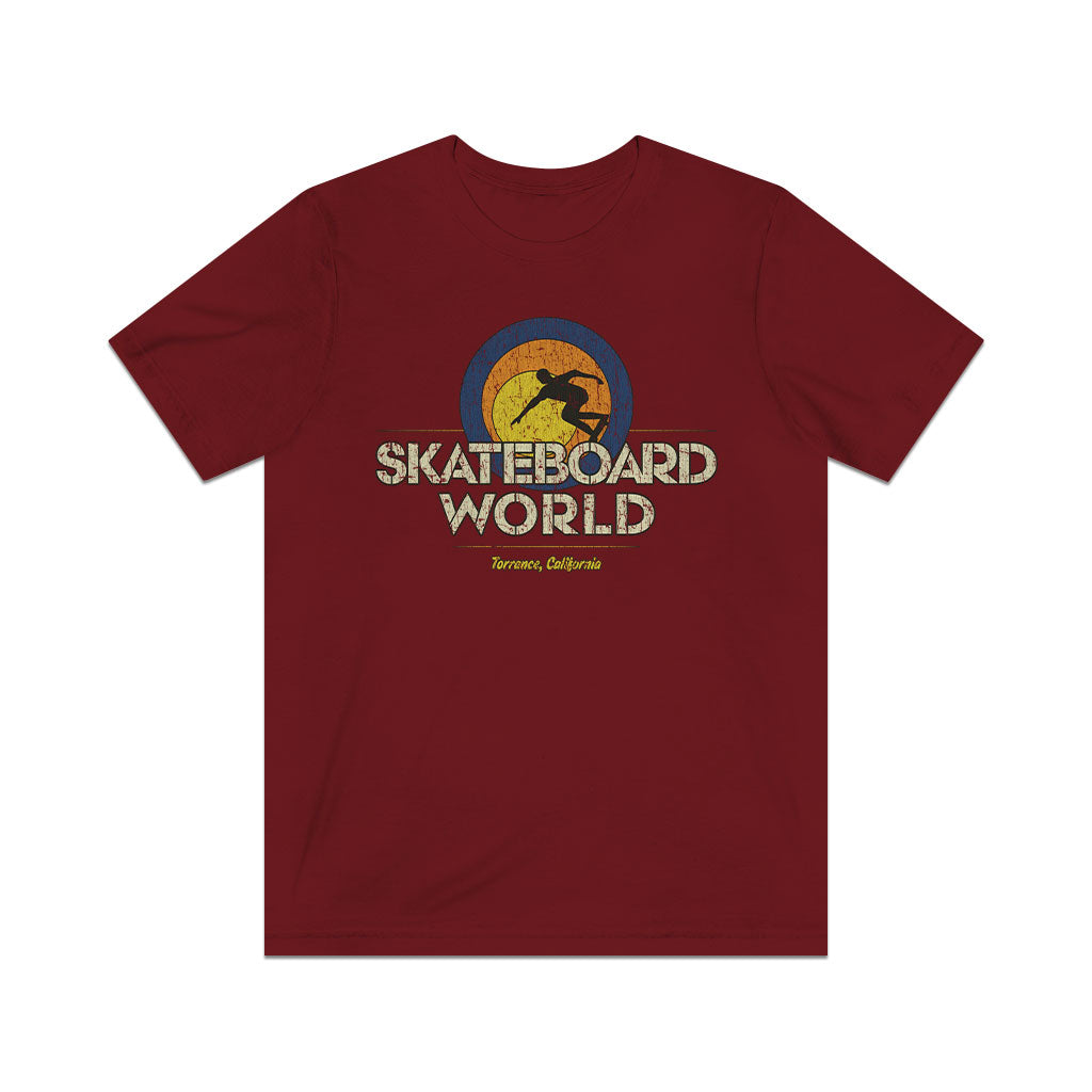Skateboard World 1977 Vintage Men's T-Shirt