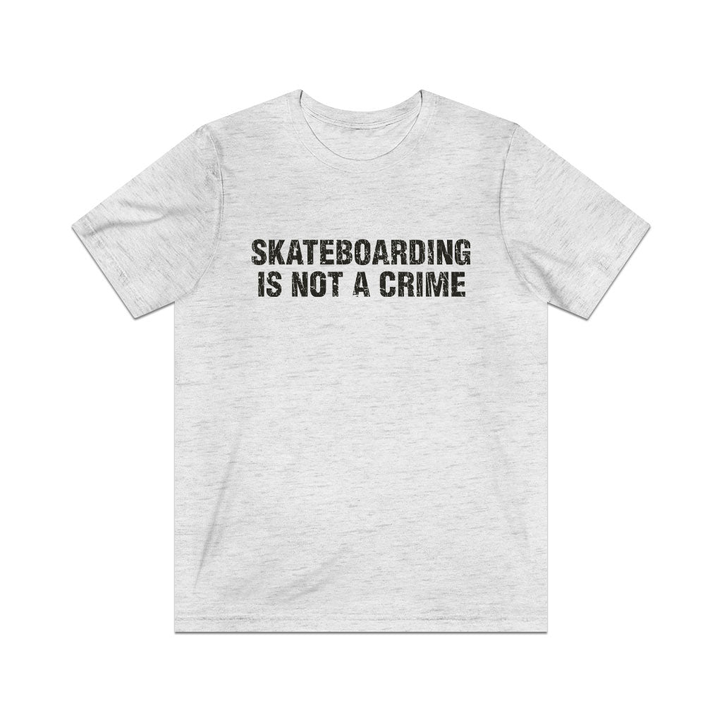 Skateboarding is Not a Crime 1988 Vintage Men's T-Shirt