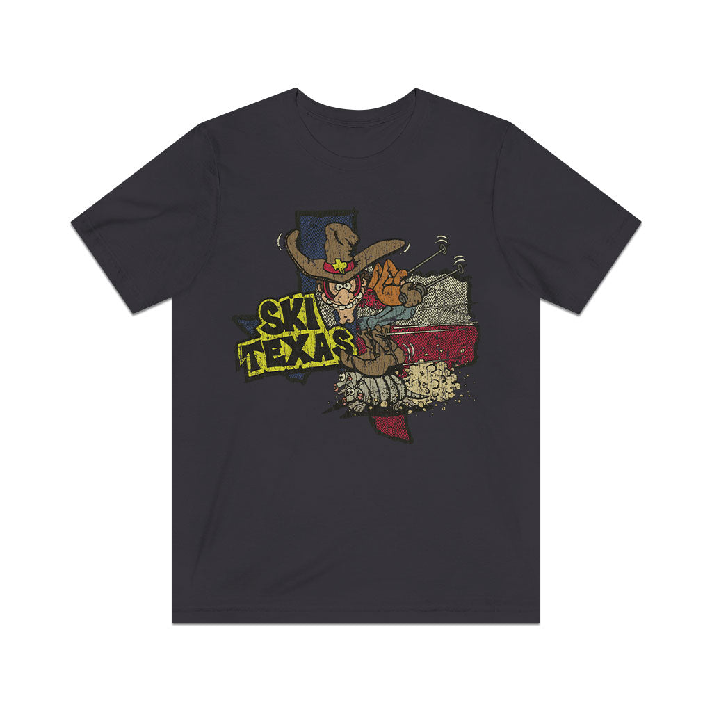 Ski Texas 1985 Vintage Men's T-Shirt