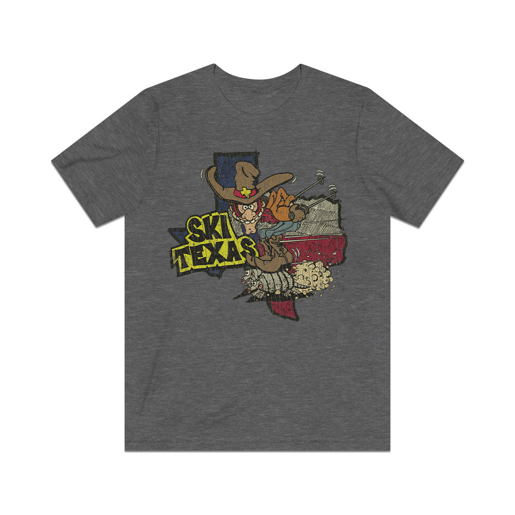 Ski Texas 1985 Vintage Men's T-Shirt
