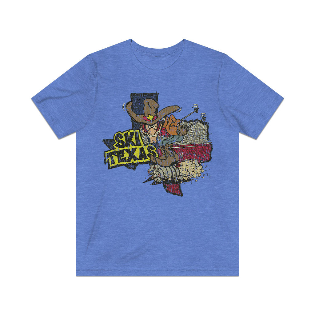 Ski Texas 1985 Vintage Men's T-Shirt