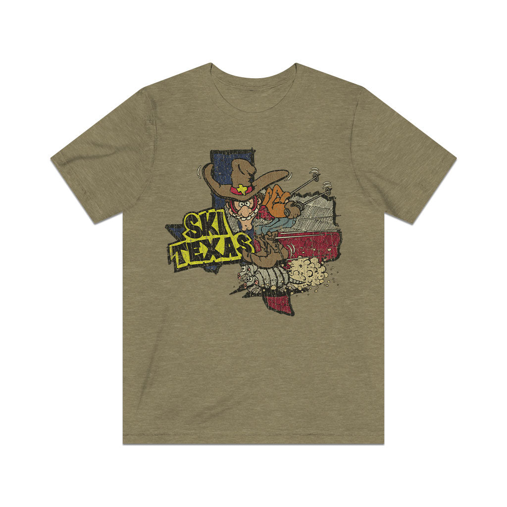Ski Texas 1985 Vintage Men's T-Shirt