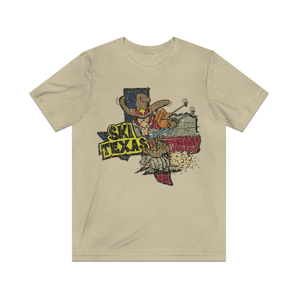 Ski Texas 1985 Vintage Men's T-Shirt