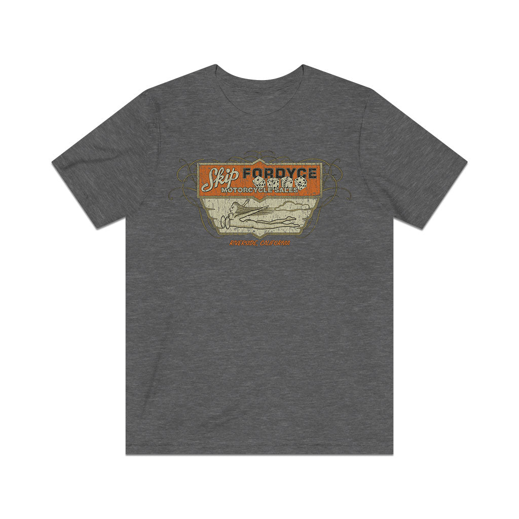 Skip Fordyce Motorcycle Sales 1941 Vintage Men's T-Shirt