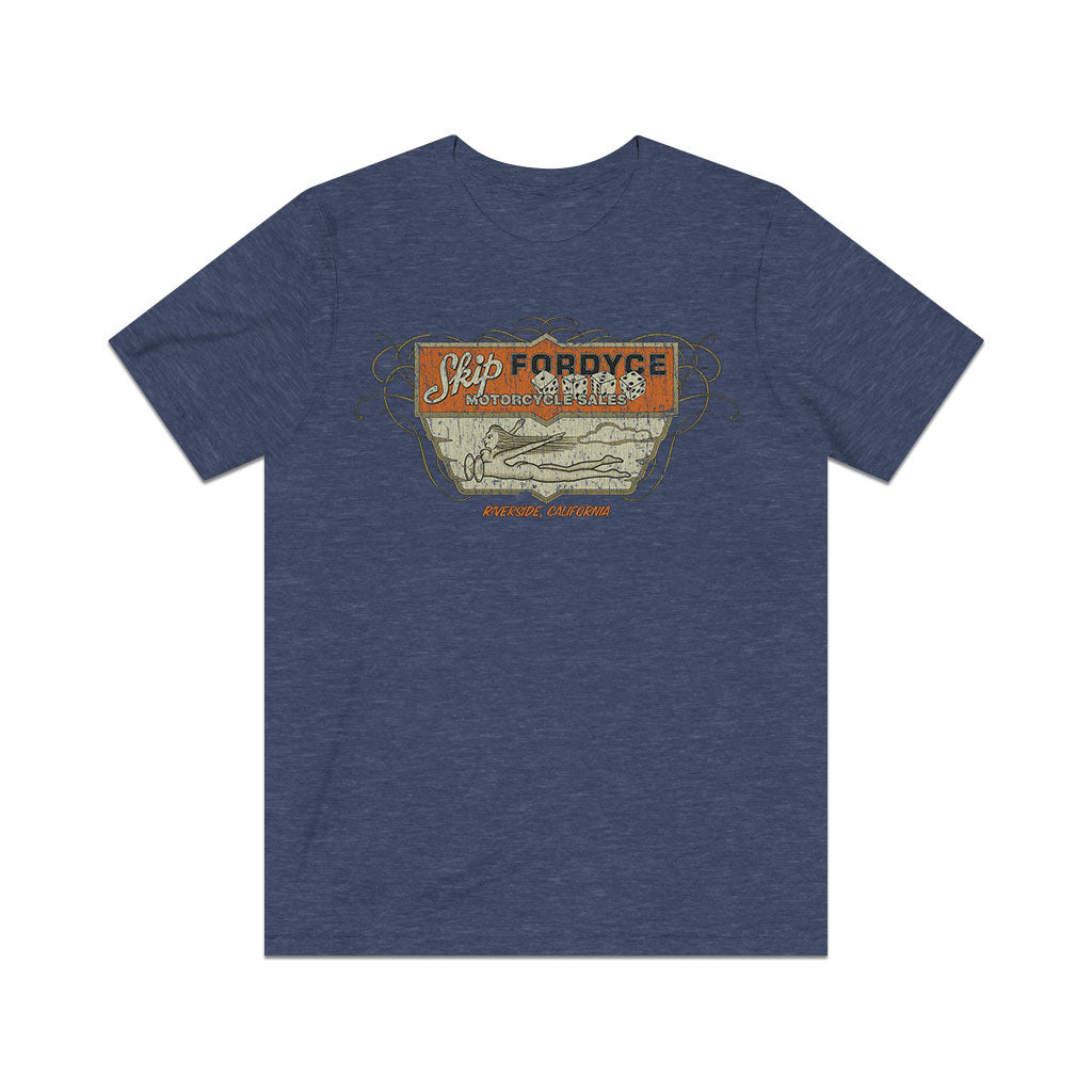 Skip Fordyce Motorcycle Sales 1941 Vintage Men's T-Shirt