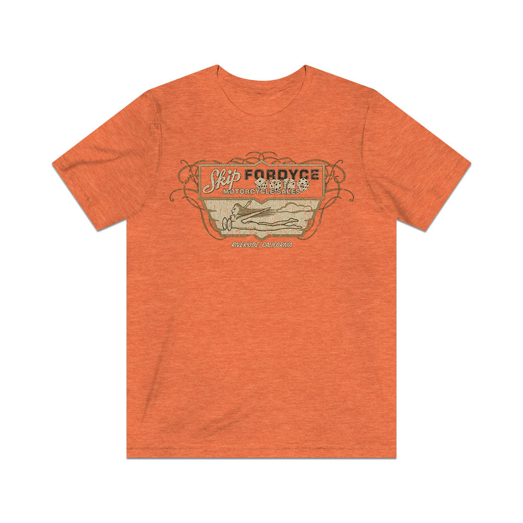 Skip Fordyce Motorcycle Sales 1941 Vintage Men's T-Shirt